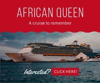 African Queen Cruise Medium Rectangle