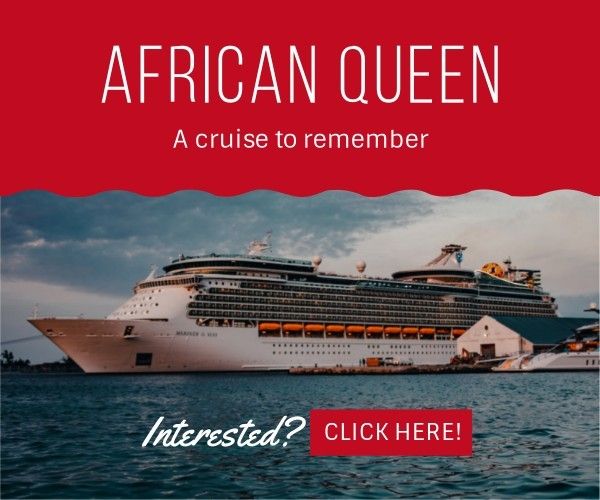 travel, travelling, ship, African Queen Cruise Medium Rectangle Template