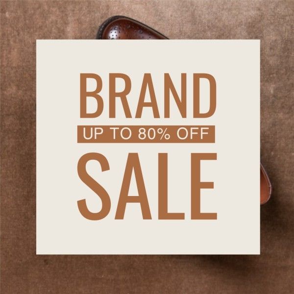 social media, shoes, suite, Brown Business Leather Men Collection Sale Buy Now Instagram Post Template