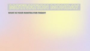 social media, quote, education, Pink Motivation Monday Zoom Background Template