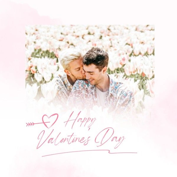 illustration, life, photo, LGBT Love Valentines Day Instagram Post Template