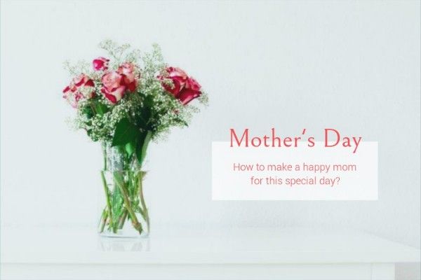 bouquet, flower, floral, Minimal Mother's Day Tips Blog Title Template