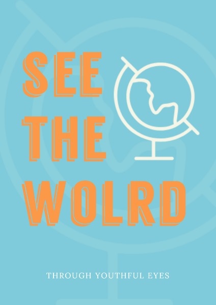 See The World Poster