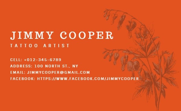 Self- Introduction  Business Card