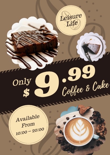 Coffee House Sale Poster