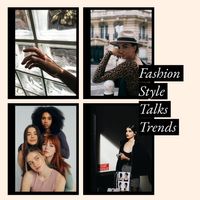Fashion Style Talks Trends  Photo Collage (Square)