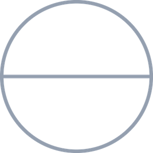 空白の円のコラージュテンプレート クラシックコラージュ