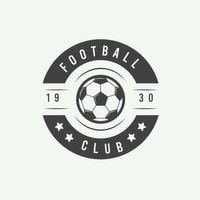 黑白圆圈足球俱乐部 Logo