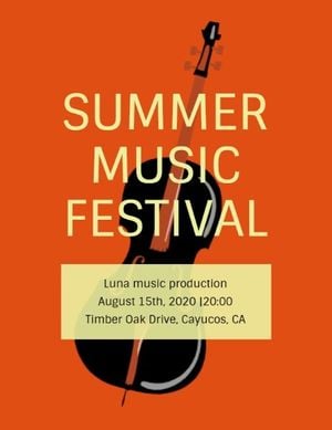 Summer Guitar Music Festival Program