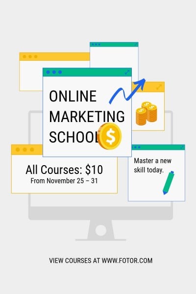 Marketing School Blog Graphic