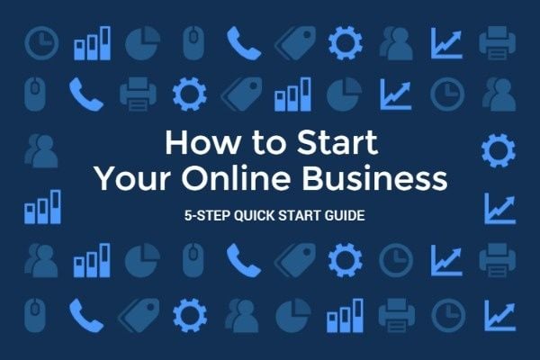small business, tips, article, How To Start Your Online Business  Blog Title Template