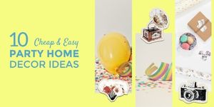 DIY Party Decoration Twitter Post
