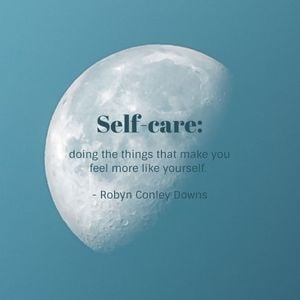Simple Self-Care Quote Instagram Post