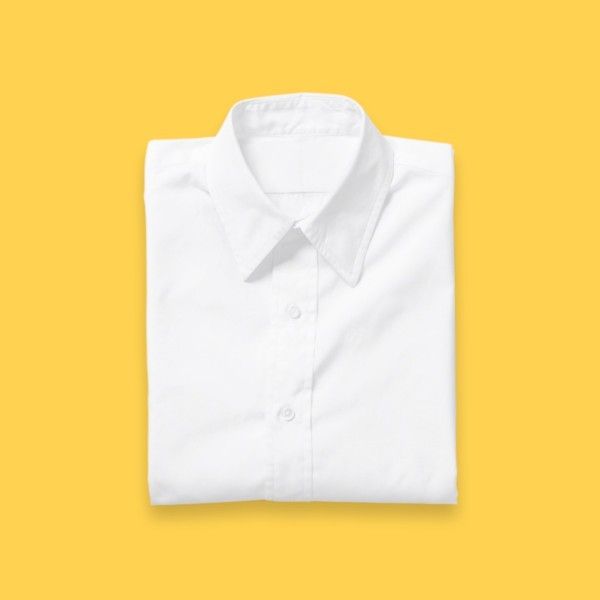 clothing, general, image cutout, Yellow Simple Shirt Product Photo Template