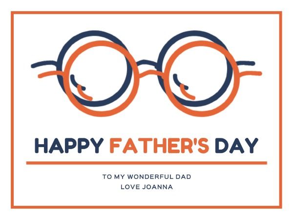 festival, fathers day, dad, Happy father's day Card Template