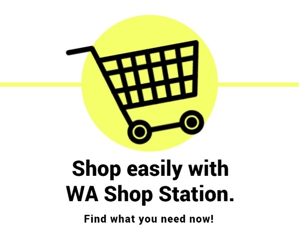 Shop With WA Shop Station  Facebook Post