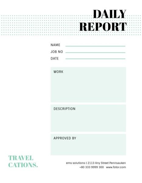  task,  modern,  business, Modern & Graphic Progress Daily Report Template