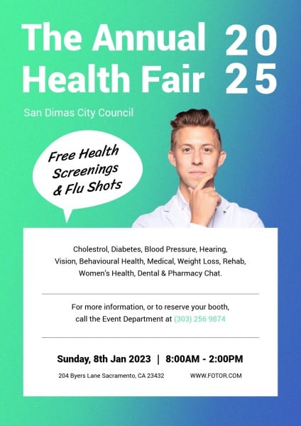 Green Blue Annual Health Fair