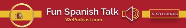 learning, loudspeaker, language, Spanish Talk Podcast Mobile Leaderboard Template