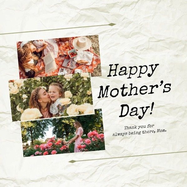 greeting, celebration, celebrate, Mother's Day Wishes Instagram Post Template