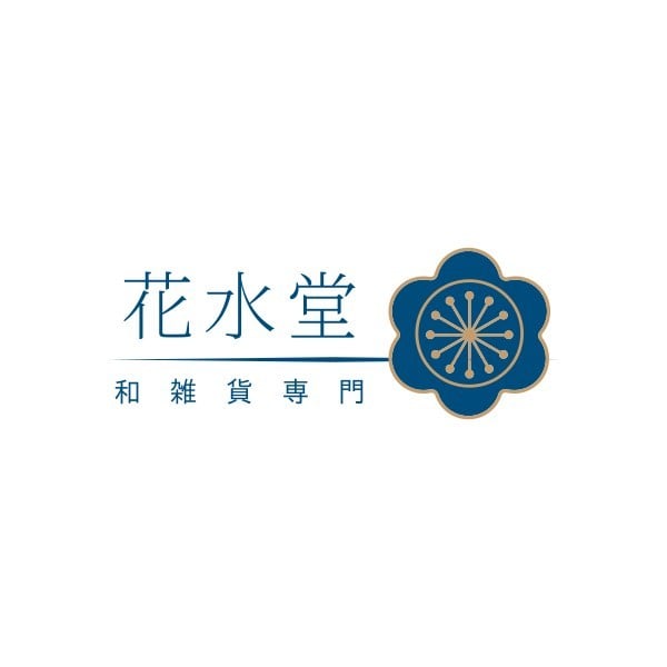 ブルー食料品店 ロゴ ロゴ