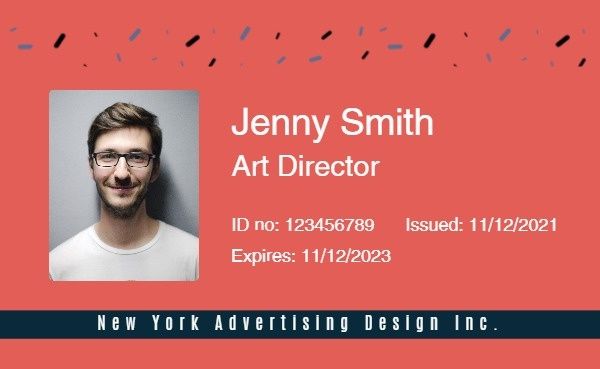 art, id card, identity, Advertising Design Company Business Card Template