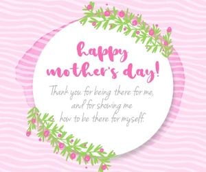 mothers day, event, mother's day, Happy Mother Day Card Facebook Post Template