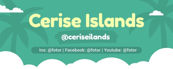 Green And White Cerise Islands Game  Twitch Banner