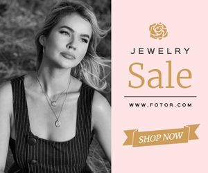beauty, accessory, jewel, Pink Accessories Online Sale Medium Rectangle Template