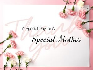 mothers day, mother day, celebration, Pink Floral Mother's Day Greeting Card Template