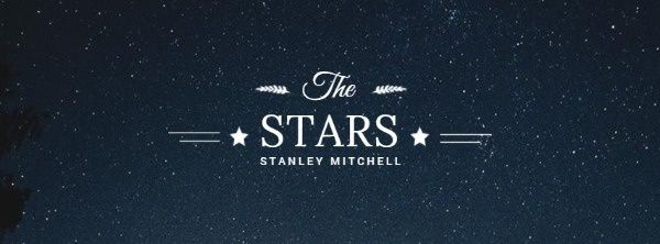 stars, song, music, Stary Night Facebook Cover Template