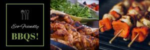 catering, barbecue, grilled meat, Food BBQ Email Header Template