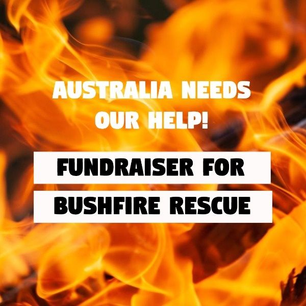 オーストラリア・ブッシュファイア募金活動 Instagram投稿