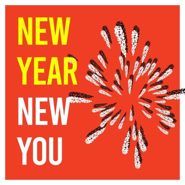 festival, holiday, happy new year, Red New Year Blessing Instagram Post Instagram Post Template
