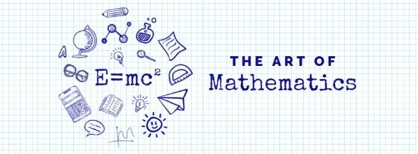 physical, physics, statistics, The Art Of Mathematics Facebook Cover Template