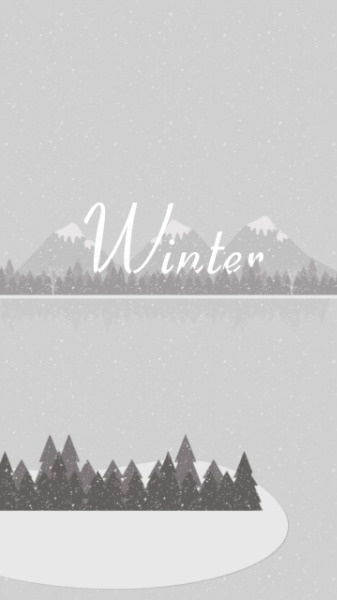 Winter Landscape Mobile Wallpaper