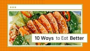 life, classic, eating, Orange Food Veggie Cocktail Recipe Youtube Thumbnail Template
