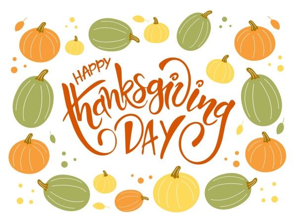 Happy Thanksgiving Day Template Design