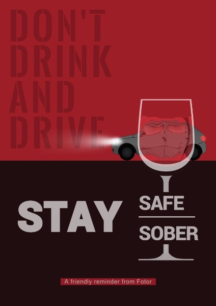Drink And Drive Flyer