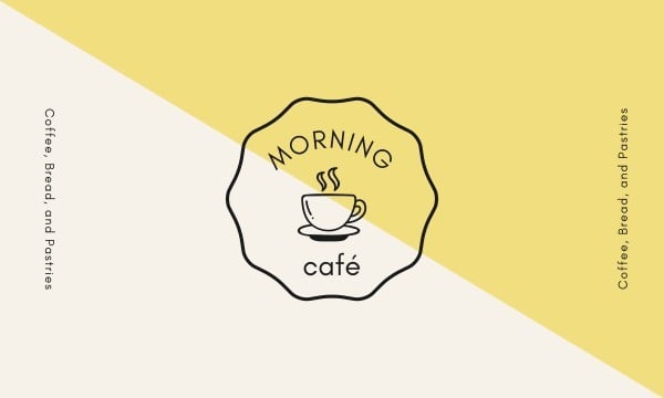 Coffee Shop Business Card