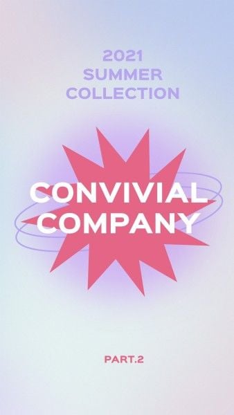 Purple Summer Collection Instagram Story