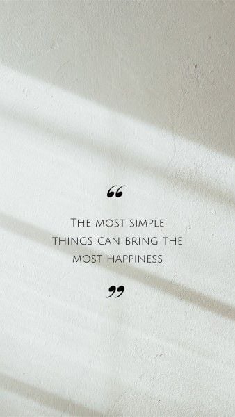 inspirational, motivational, clean, Minimalist Daily Quotes Mobile Wallpaper Template
