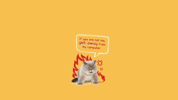 かわいい猫アイコン ロゴ 壁紙
