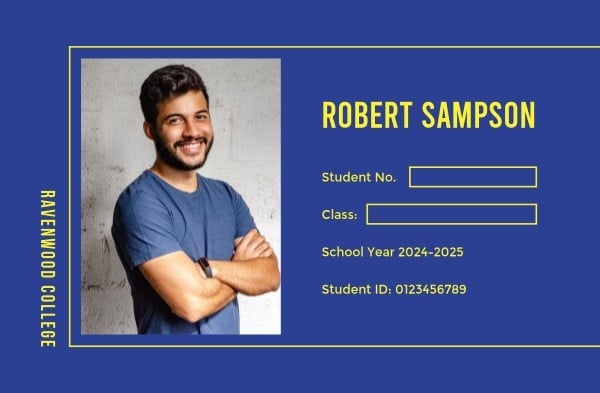 Free ID Card Maker Online, Employee ID Card Templates