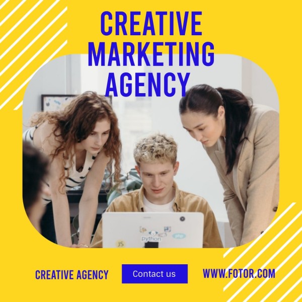 Yellow Creative Marketing Agency Instagram Post