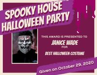 Spooky Halloween House Party  Certificate