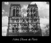 france, church, event, Notre Dame Cathedral - Famous Building In Paris Facebook Post Template