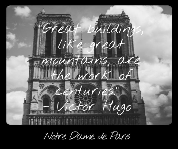 Notre Dame Cathedral - Famous Building In Paris Facebook Post