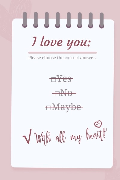 Love You With All My Heart Pinterest Post
