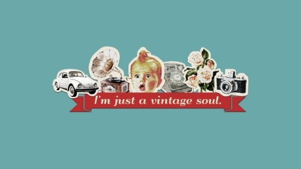 Vintage Style Youtube Channel Art